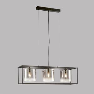 Fischer & Honsel modern függeszték samu bézs fekete szürke fhl61028