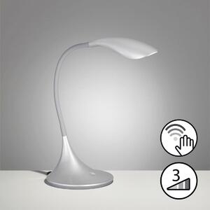 Fischer & Honsel modern asztali lámpa nil ezüst fhl50720