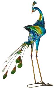 Kerti szobor PEACOCK Kék