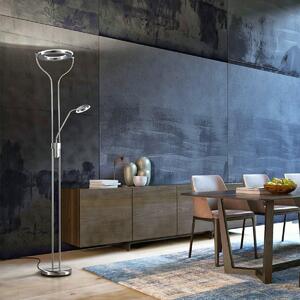 Fischer & Honsel modern állólámpa davos nikkel fhl40469