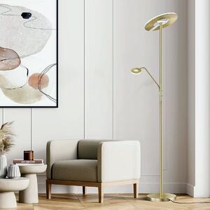 Fischer & Honsel modern állólámpa dent sárgaréz fhl40316
