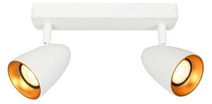 Italux modern spot lámpa tino fehér arany itxspl-36748-2-wh-gd