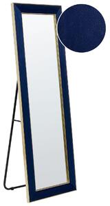 Állótükör LAUTREC 150 cm Bársony Tengerészkék