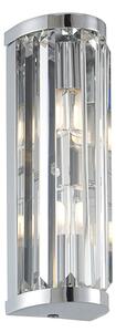 Endon glamour fürdőszobai lámpa shimmer króm átlátszó end91820 IP44