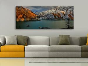 120x50cm - Amir kabir tó vászonkép