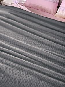 Rombus silver ágyterítő 220x240 szürke