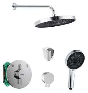 SANITINO - Zuhanyszett keverővel és rejtett testtel hansgrohe, kielle tartozékok, króm SANI21HKK000