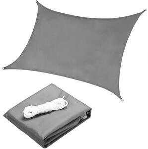 Napvitorla 3x3m szürke 180g/m2