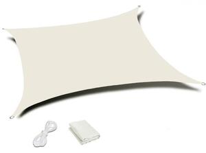 Napvitorla 2x3m bézs 180g/m2