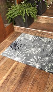 Manhattan Pusteblume grau-mint lábtörlő 67x100 szürke