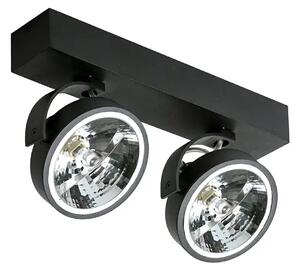 Spotlámpa Jerry 2 230V fekete