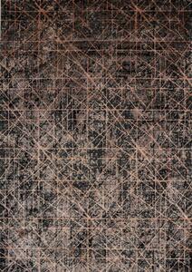 Kasmir Aragon exkluzív, modern mintás szőnyeg AY24B 3802-304 80x150 piros-bordó