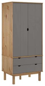 Vidaxl Ottava Gardrób - Fenyőfa - 76,5x53x172 cm