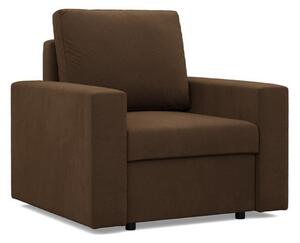 NEO fotel – egyenes oldallal – 2-es modell Barna
