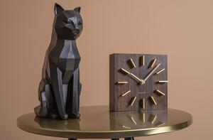 Origami CAT szobor fekete
