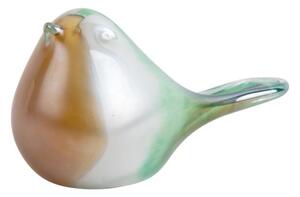 Fat Bird közepes üveg madár zöld színes