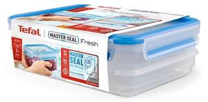Tárolódoboz Tefal Master Seal Fresh K3028812 téglalap alakú 2 db 0,6 l