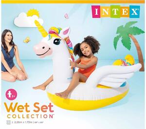 Intex: Unikornis lovagló matrac (226 x 173 cm)