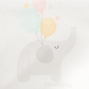 Gyermek kihajtható fotel New Baby Elephant szürke