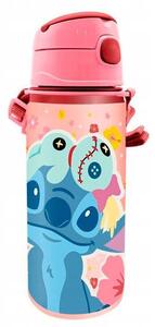 Disney Lilo és Stitch, A Csillagkutya Alumínium Kulacs Akasztóval 600 ml