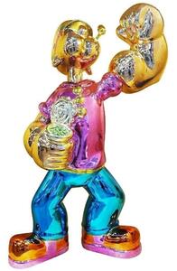 King Home Popeye Üvegszálas Dekorációs Figura 185 cm Többszínű