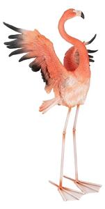 Kare Design Flamingo Road Fly Polimer Korall Dekoratív Szobor
