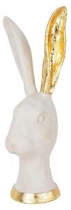 Kare Design Bunny Gold Fehér-Arany Nyúl Dekorációs Szobor