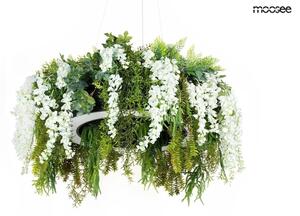 Moosee Gardens Wisteria 90 LED Függőlámpa Művirág Fehér Természetes