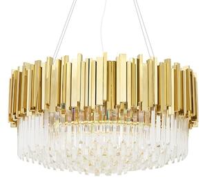 King Home Imperial Gold 80 Kristály Függőlámpa Arany