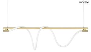 Moosee Serpiente 120 Függőlámpa Arany Textil Hullám LED
