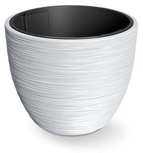 Furu Prémium Kültéri-Beltéri Virágcserép Fehér 47 cm, 2db-os csomag