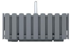 Boardee Fencycase Függeszthető Virágláda Kőszürke 38 cm, 5db-os csomag