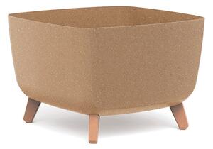 Gracia Square ECO Wood Virágtartó Natúr 39 cm, 5db-os csomag