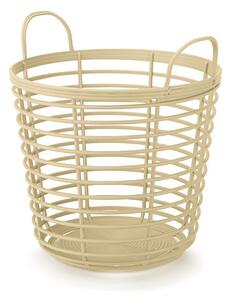 Zanzi Dekoratív Tárolókosár Natúr 37 cm, 3db-os csomag