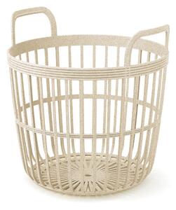 Prosper Plast Zoe ECO Tárolókosár Krém 36 cm, 5db-os csomag