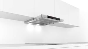 Bosch Serie | 8, Teleszkópos páraelszívó, 60 cm, Nemesacél, DFS067K51