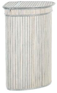 Szürke bambuszkosár 42 x 30 cm BADULLA