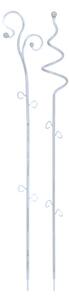 Decor Orchidea Támasztópálca Átlátszó Jégkristály 90 cm, 12db-os csomag