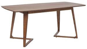 Étkezőasztal HUXTER Sötét diófa 180 cm 90 cm
