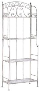 Polcrendszer PADUA Fém 61 cm 32 cm Fehér