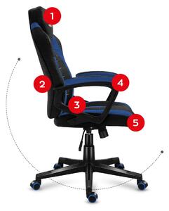Power 2.5 Red Gamer szék lélegző huzattal és SoftFlex lengőmechan