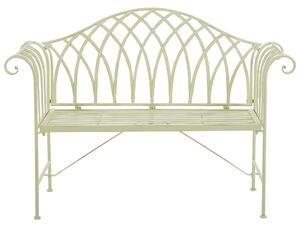 Kerti pad MILAZZO 130 cm Fém Világoszöld