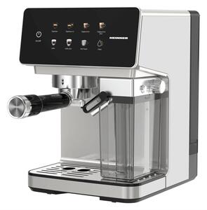 HEINNER CreamyBlend eszpresszó kávéfőző tejtartállyal 20 bar 1.6L 1350W fekete/inox HEM-LK20DMLK