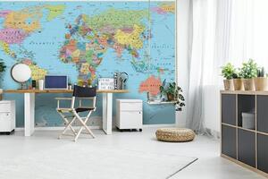 Fotótapéta Világtérkép, Fotótapéta világtérképek, u13370 : Uwalls.hu