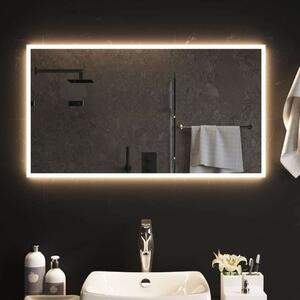 VidaXL LED-es fürdőszobatükör 90x50 cm