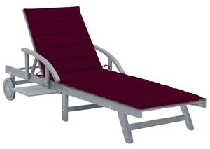 VidaXL Akácfa Napozóágy - 200cm
