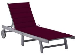 VidaXL Akácfa Napozóágy - 200cm