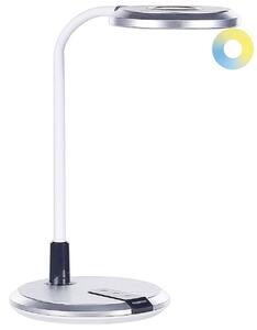 LED asztali lámpa COLUMBA Állítható Fém Fehér/ezüst