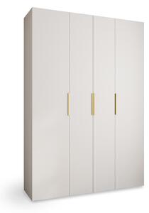 COMO 4 ruhásszekrény 170x246x50 - fehér