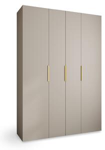 COMO 4 ruhásszekrény 170x246x50 - kasmír